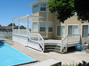 White Vinyl Pergola 2