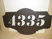 Address Plate