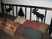 Iron Moose Headboard