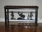 Iron Moose Bench